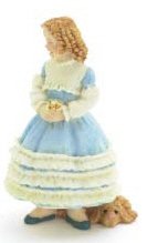 Dollhouse Miniature Resin Girl Doll "Emily"