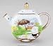 Pooh and Friends Pooh W/duck Teapot