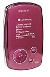 Sony Walkman NW-A1000 - Digital player - HDD 6 GB - MP3 - display: 1.5" - pink