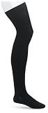 Truform 20-30 Mens Thigh High, Large, Black