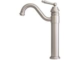 Brushe Nickel Geyser Bathroom Vessel Vanity Faucet