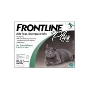 Merial Frontline Plus Flea and Tick Control for Cats and Kittens, 6 Doses