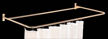 Brass Shower Rod Bright shower rod