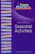 Seasonal Activities (Jump Starts for Catechists)