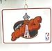 NBA Collection Seattle Supersonics 1997 Hallmark Keepsake Ornament QSR1295