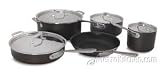 All-Clad LTD 9-Piece Cookware Set with Nonstick Fry Pan
