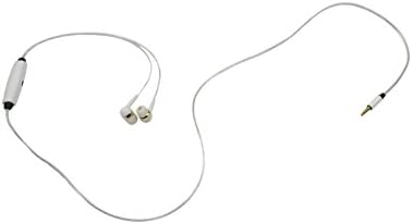 Dernen earbud LED Glowing Cable Earphones Headset with 3.5 mm Stereo(White)