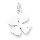 Sterling Silver 4 Leaf Clover Charm