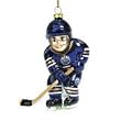 Edmonton Oilers NHL Hockey Blown Glass 4" Christmas Tree Ornament - NHL Hockey