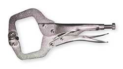 Westward 4YR39 Locking Clamp Set, 11 In, 2pc