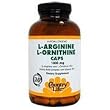 L-Arginine & L-Ornithine 1000 mg with B-6 by Country Life 180 Capsules