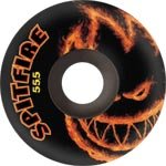Spitfire Charred Remains (Set of 4) Skateboard Wheels - 50.5mm - Black