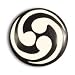 2 PATTERN ENLARGED BODY PIERCING EARRING EAR RING EARIN