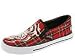 Vision Street Wear Swan | Women's Slip on Shoes Red Tartan/White