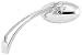 Biker's Choice CHROME OVAL MIRROR W/CURVED STEM 65-05 BIG TWIN 270520