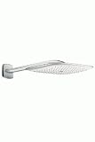 Hansgrohe 27437000 PuraVida Kopfbrause 400 mm DN15 mit Brausearm 387 mm