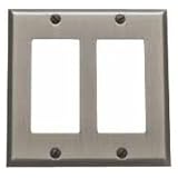 Baldwin 4741151CD Classic Outlet Plate Switch Plate - Antique Nickel