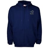 St. Louis Rams Navy Blue Pumped Up Hoody Sweatshirt
