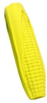 JW Pet Corny Cob Rubber Dog Chew Toy