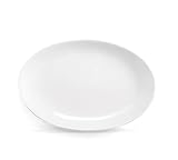 Pampered Chef Simple Additions White Oval Platter