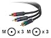 Electronics : Belkin PureAV AV21000-06 6-Foot Component Video Cable