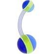 Bioplast Keywest Jawbreaker Belly Ring