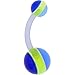 Bioplast Keywest Jawbreaker Belly Ring