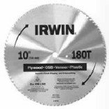 IRWIN 11440 7-1 4-Inch 150 Tooth Circular Saw Blade HG Plywood OSB Veneer Plastic... by Irwin