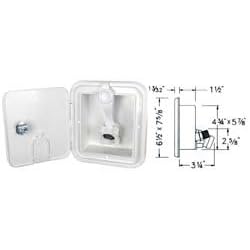 CITY WATER HATCH POLAR WHITE