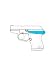 For P 32 Finish Blue Kel Tec Belt Clip