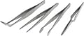 4 Piece Tweezer Set