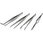 4 Piece Tweezer Set