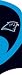 TTCP Panthers Tall Team Flag w/ pole - Model TTCP NFL Banner Flag