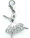 Ballerina, 14K Gold Diamond Charm