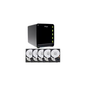 Data Robotics 5-Bay Drobo FS Gigabit Ethernet Network Storage Array with 5 x 2 TB WD20EARS... by 