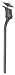 Greenfield Bicycle Kickstand Kickstand (285mm, Black)