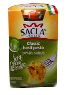 Pesto Sauce with Basil (Sacla) 6.7oz (190g)