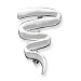 Sterling Silver Squiggle Pin