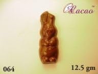 Cacao Small Easter Bunny Chocolate Mould 6 Cavity