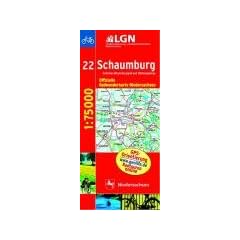 Topographische Sonderkarten Niedersachsen. Sonderblattschnitte auf der Grundlage der amtlichen topographischen Karten, meistens gr�sseres ... Offizielle Radwanderkarte Niedersachsen: RC22