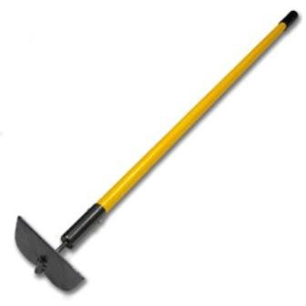 Pro-Grade Classic Hoe - Long Non-Splinter Fiberglass Handle