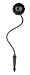 Black Scallop Hat Light w 12 in. Flex Arm