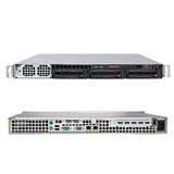1U RM BB BLACK QUAD XEON MP 192GB 3XSATA FBD PCIEX16 VID 1000W