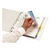 Wilson Jones View-Tab Transparent Dividers, 5-Tab, 8.5 x 11 Inch Sheet Size, Square Multicolor Tabs, 5-Pack (5 sets of 5-Tab Dividers) (W55565)