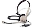 Monaural Headset With Noise Canceling Microphone