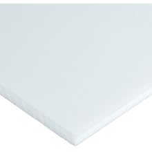 PTFE (Polytetrafluoroethylene) Sheet, Opaque White, Standard Tolerance, Meets AMS 3651 Specifications