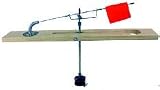 H.T. Enterprises Husky Wooden Tip-Up with Deluxe Trip Wire