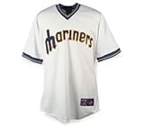 Seattle Mariners Cooperstown Replica Throwback Jersey