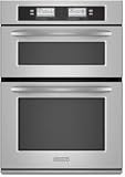 Combination Oven 30-Inch Width 1.4 Cu. Ft. Microwave Capacity 4.3 Cu. Ft. Oven Capacity Microwave Convection Cooking Dual-Fan Convection with Steam-Assist Technology Architect(R) Series II(Stainless Steel)