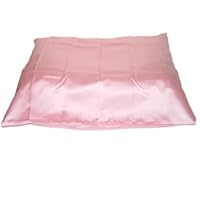 Satin Pillow Case, Standard Size, Pink.